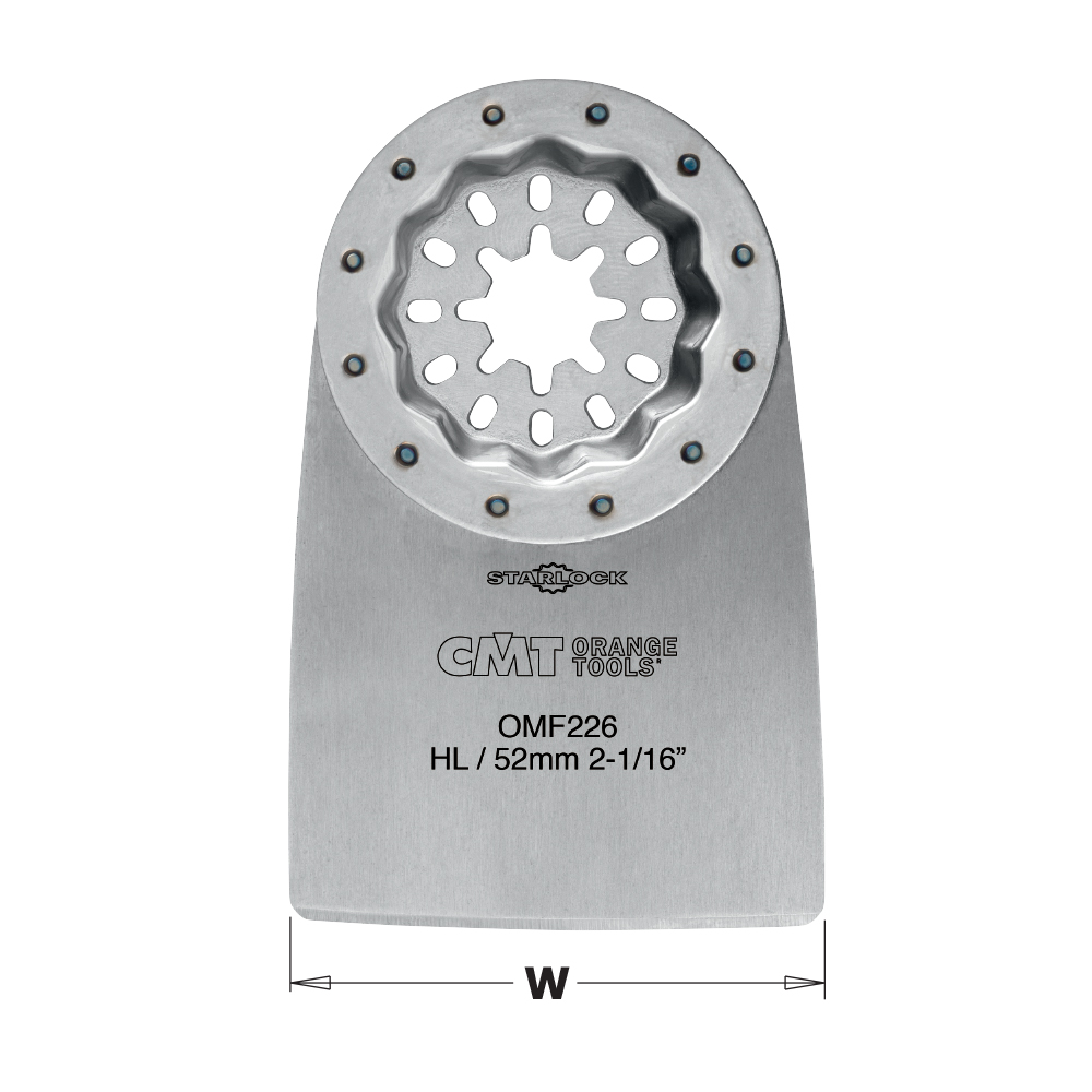 CMT Starlock Schaber HL für alle Materialien HL - 52 mm
