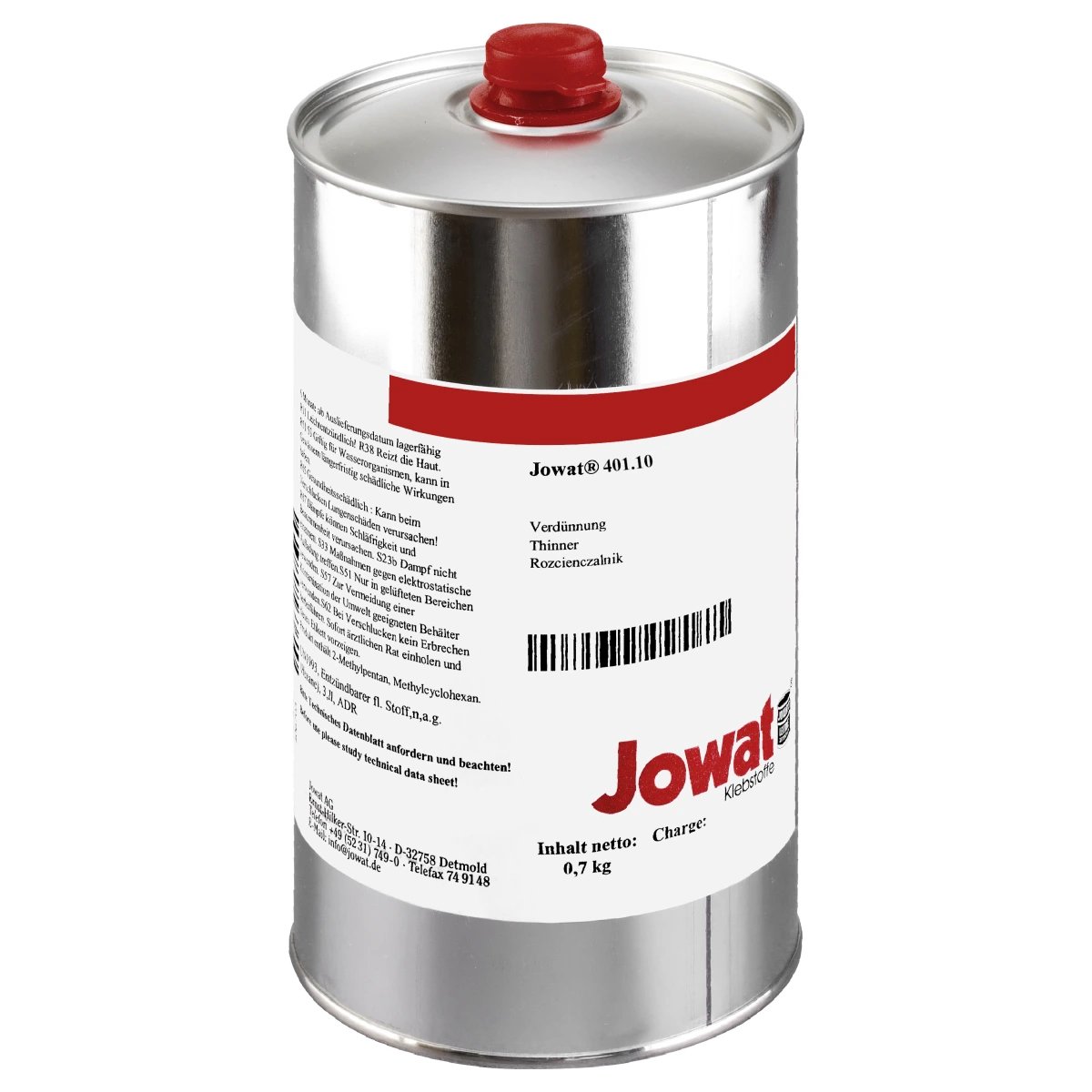 Jowat® 401.10 Klebstoff-Entferner und Verdünnung - 0,7 kg