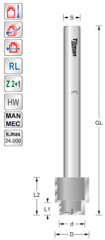 Schlitzfräser Karbide T-Schlitzfräser CNC-Werkzeuge Schlitzfräser Karbide T-Schlitzfräser CNC-Werkzeuge