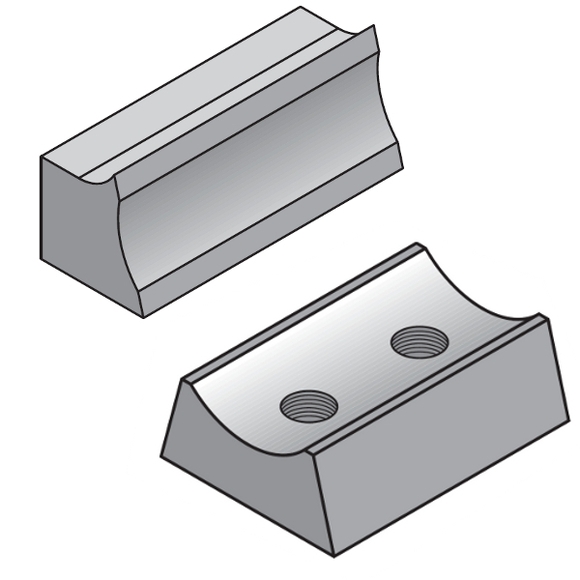 Klemmkeil 38x6x12mm for C693