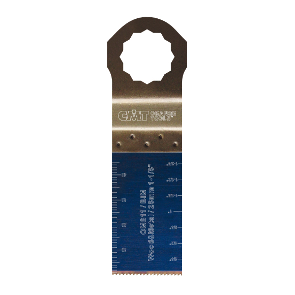 CMT Tauch- und Bündigschnitt BIM, im Holz und Metall - 28 mm, für Fein, Festool