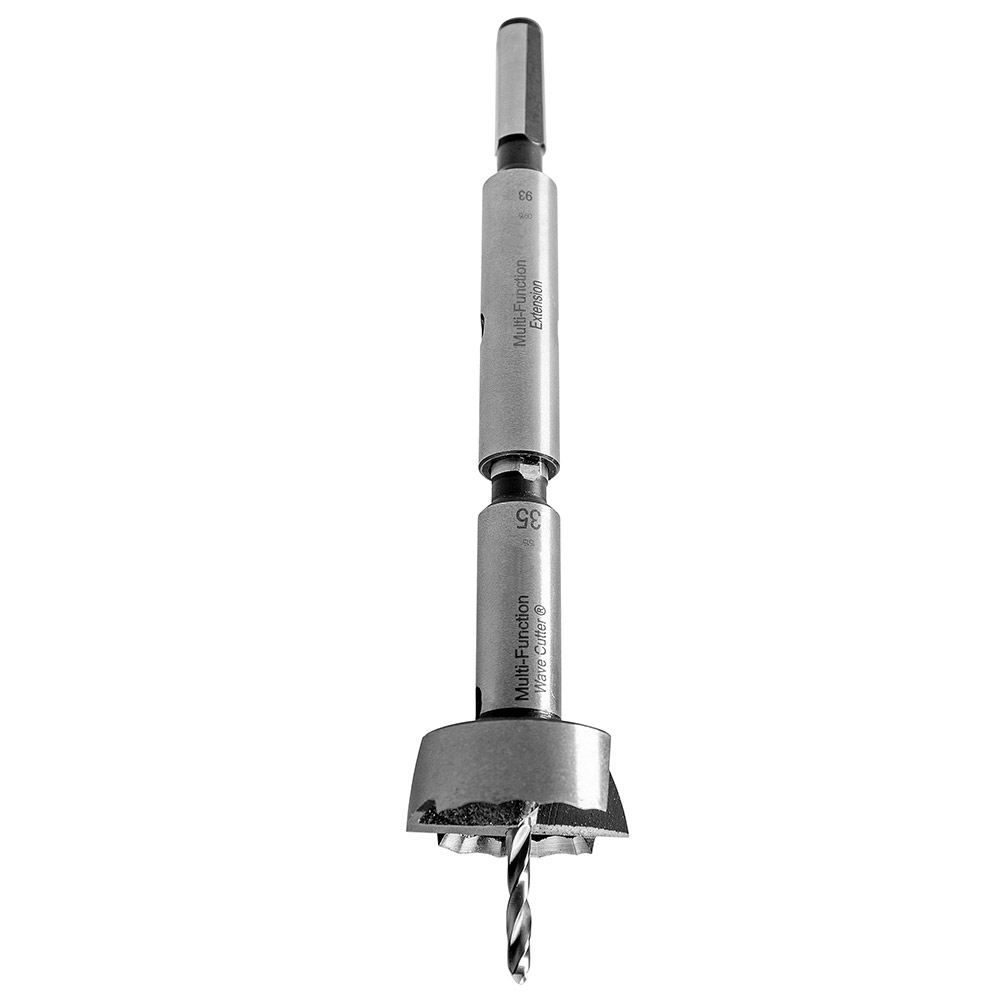 Wave Cutter Multi-Function Forstnerbohrer made by Fisch® Set 5-teilig Ø 15-20-25-30-35 mm