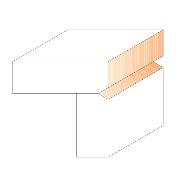 CMT C953 Bündig- und V-Nutfräser - D12,7x19 L67 25,4 S=8 HW