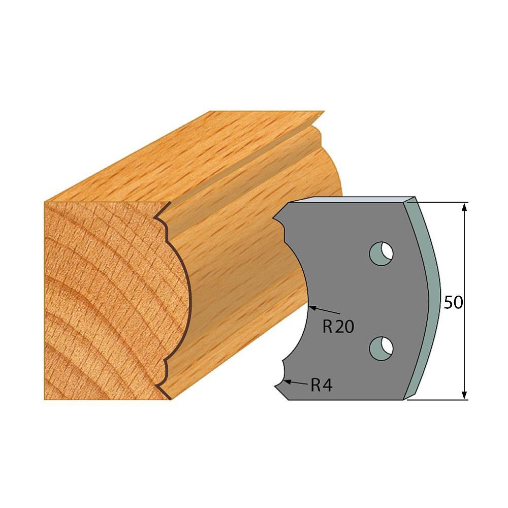 Profil 507 - Abweiser-Paar 50×4 mm SP