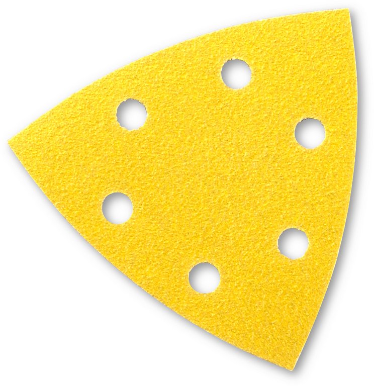 1960 siarexx Dreieck Schleifpapier | 93x93 mm | 6-Loch | sia Abrasives