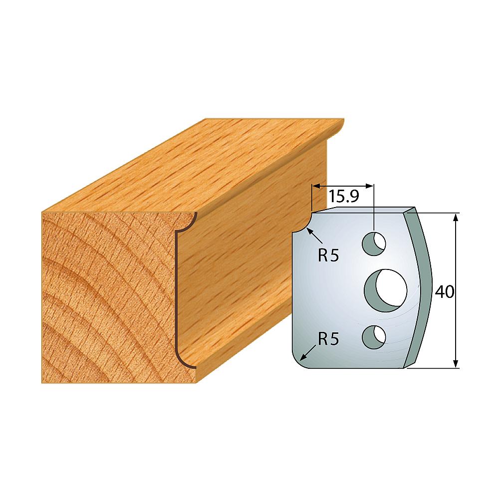 Profil 172 - Profilmesser-Paar 40×4 mm SP