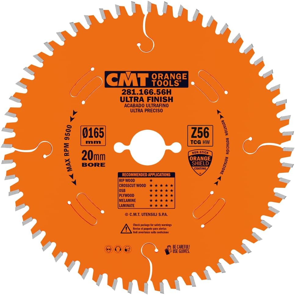 CMT Sägeblatt 165x20 2,2/1,6 Z=56