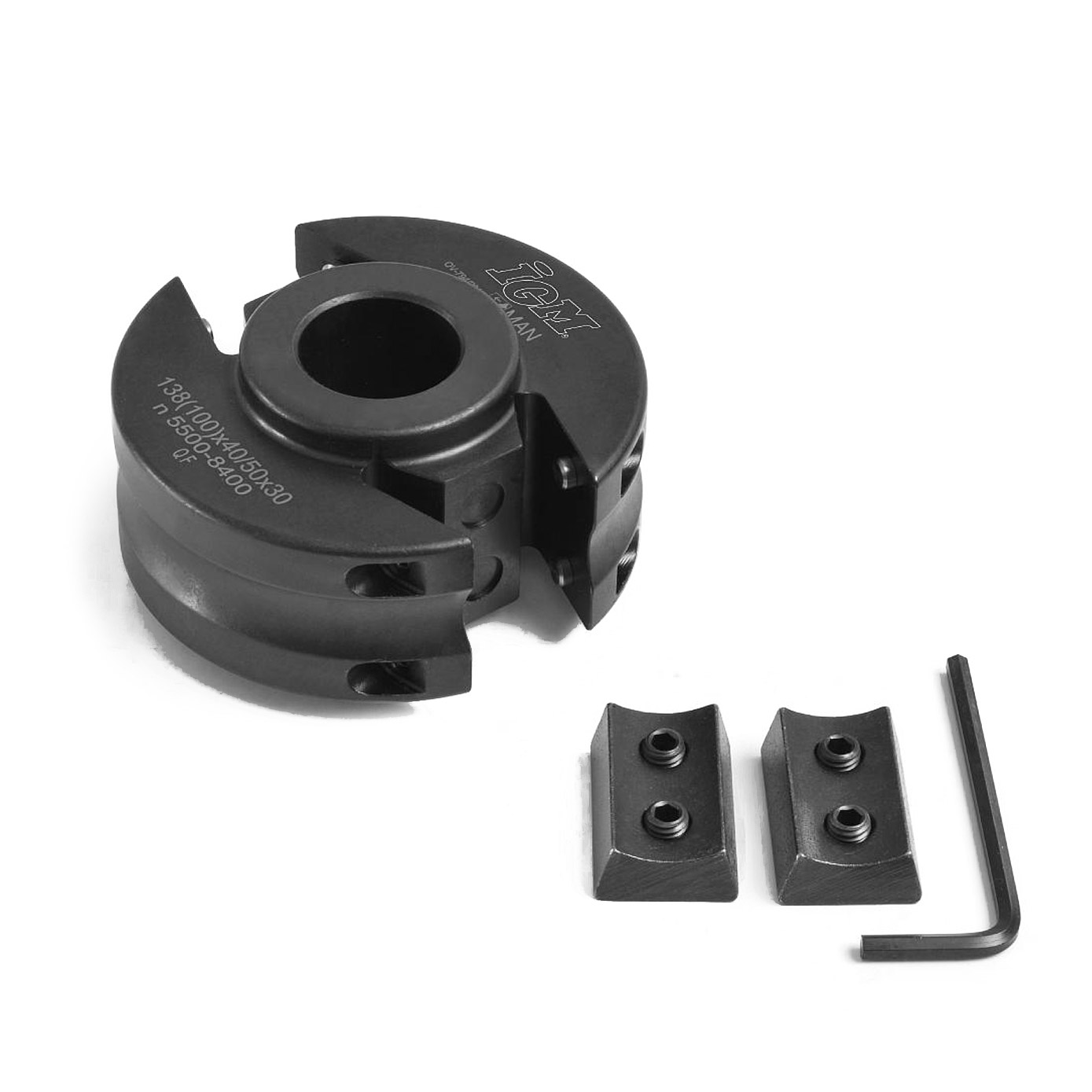 Universal-Messerkopf MAN - D100x40-50 d30 STAHL