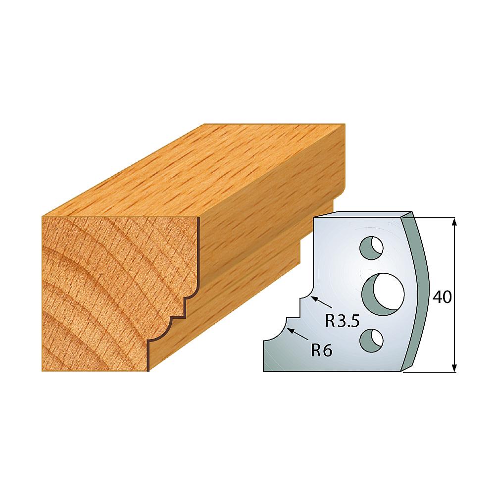 1 Paar HW-Profilmesser 40x21,5x2mm für Gehrungsverleimfräser 09.1801 1 Paar HW-Profilmesser 40x21,5x2mm für Gehrungsverleimfräser 09.1801