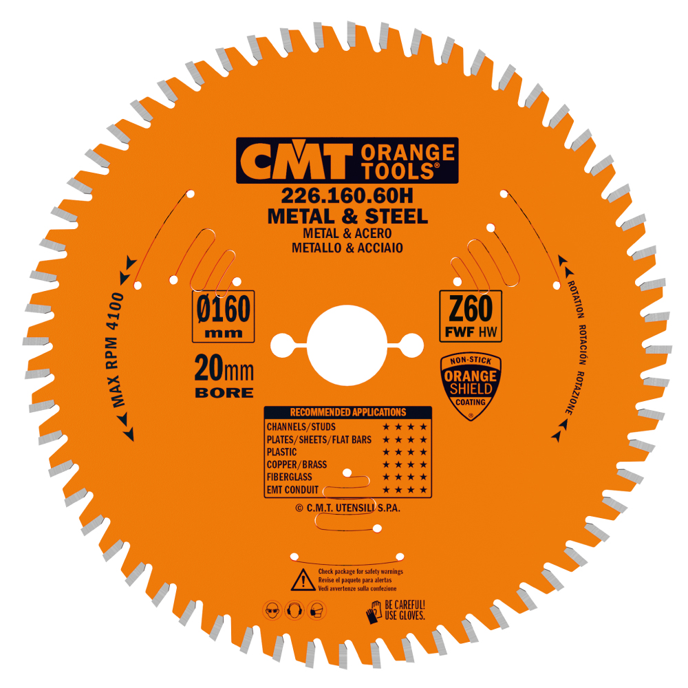 CMT Industrie Kreissägeblatt für Stahl
