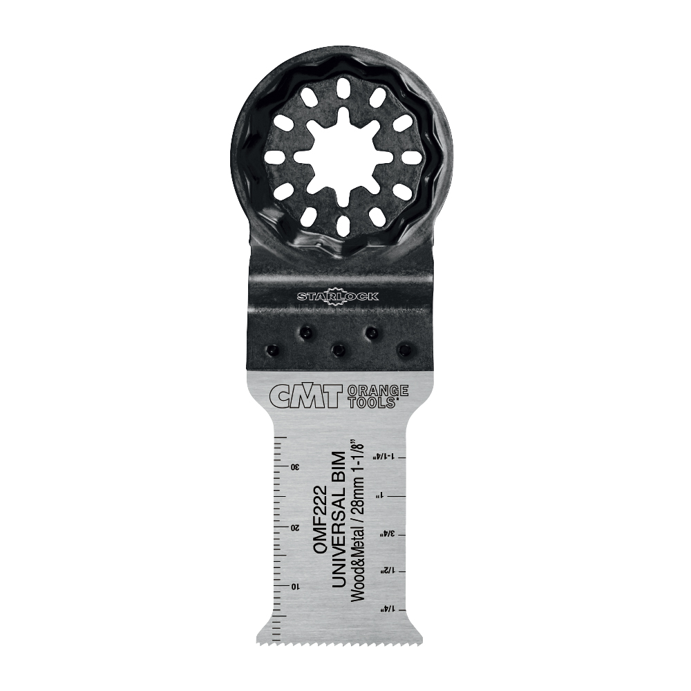CMT Starlock Sägeblatt BIM für Holz & Metall - 28 mm