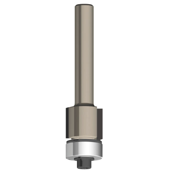 CMT C706 Bündigfräser mit Schneiden aus polykristallinem Diamant - D12,7x11 B12,7 S=6 PKD