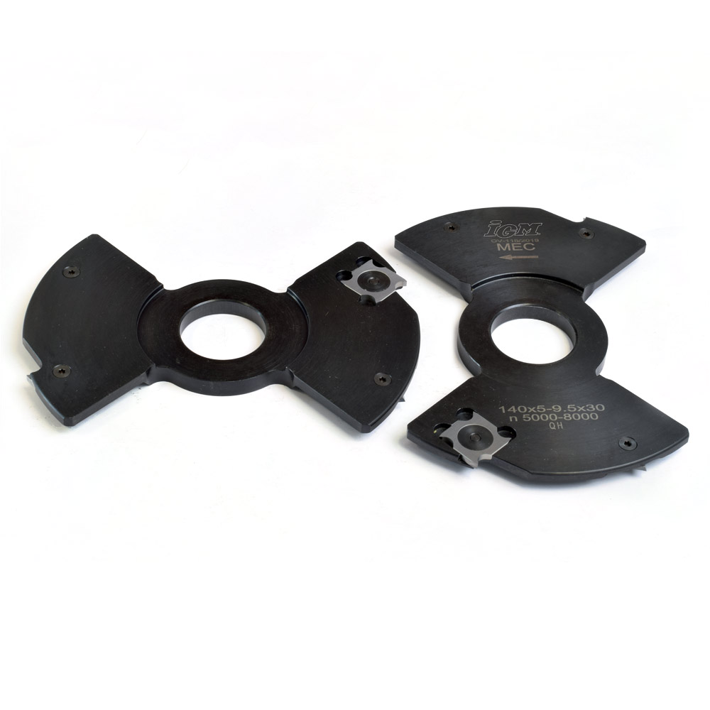 F602 Wendeplatten-Verstellnuter MEC - D140x5-9,5 d30 Z4+4 STAHL