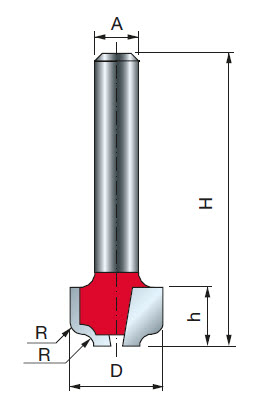 FREUD Karniesnutfräser
