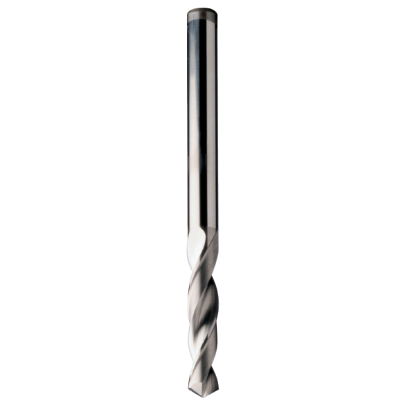 Vollhartmetallspiralbohrer 363 für Durchgangslöcher 120° HWM - D2,5x27 S=D L55 LH