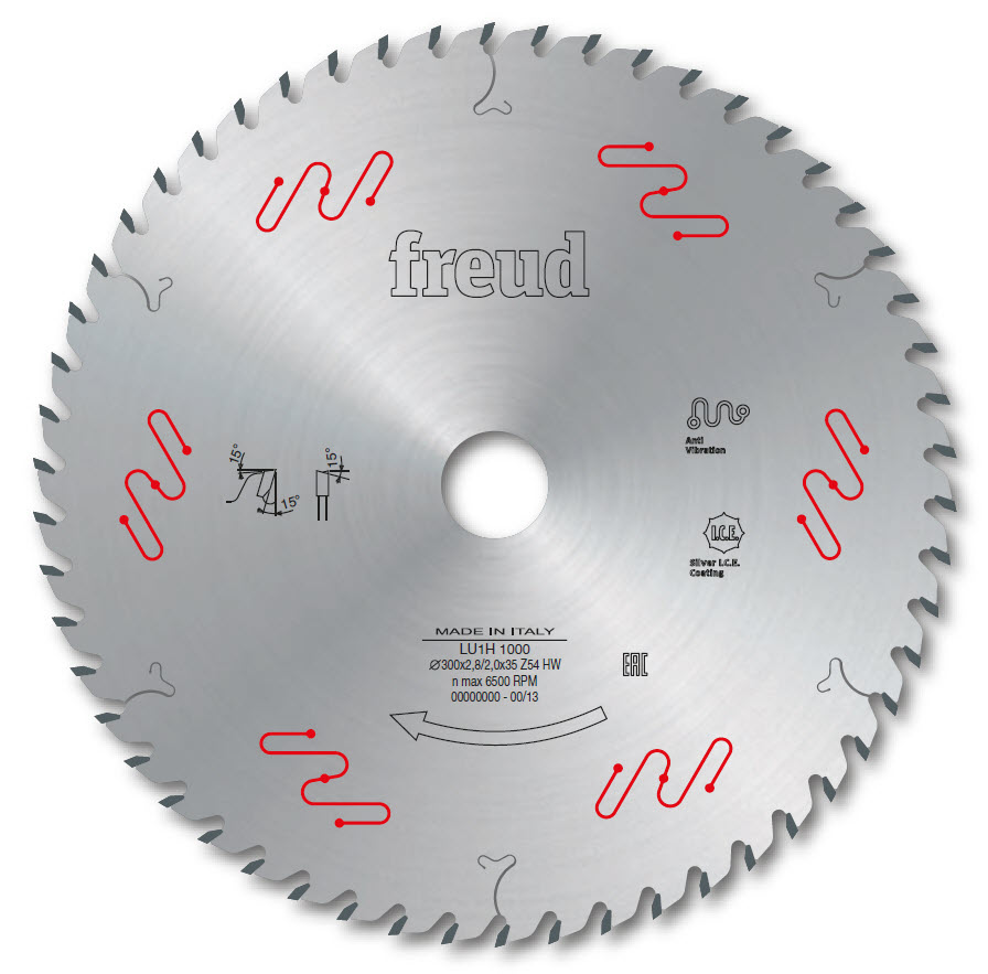 Freud LU1H Kreissägeblatt zum Längs- und Querschneiden von Massivholz