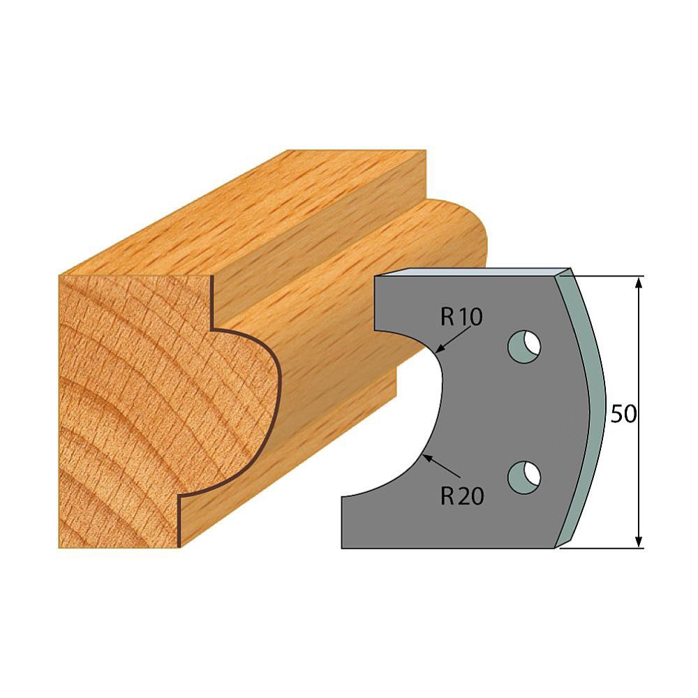 Profil 504 - Abweiser-Paar 50×4 mm SP