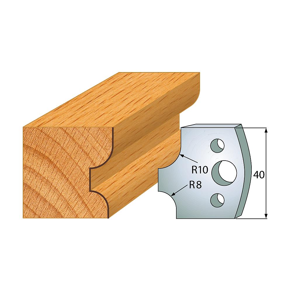 Profil 040 - Profilmesser-Paar 40×4 mm SP