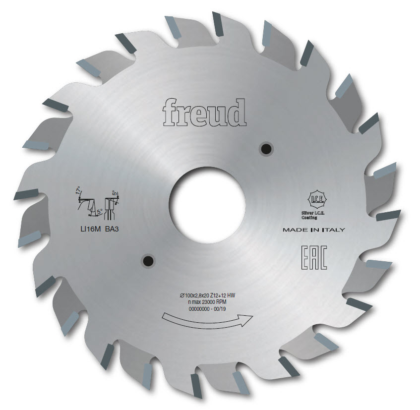 Freud LI16M verstellbares Vorritzkreissägeblatt