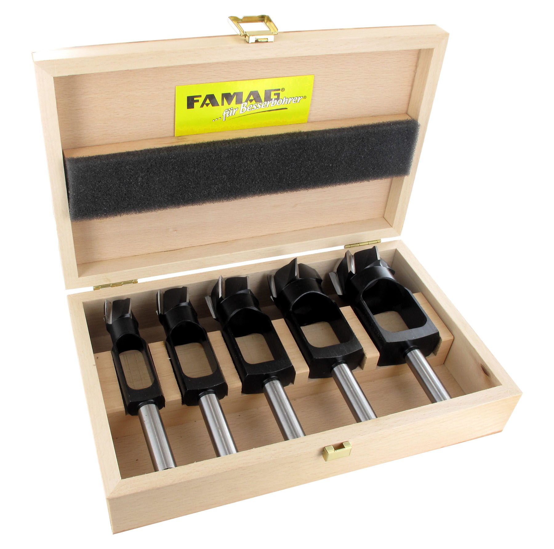 FAMAG Scheibenschneider-Satz, 5-teilig:15, 20, 25, 30, 35 mm