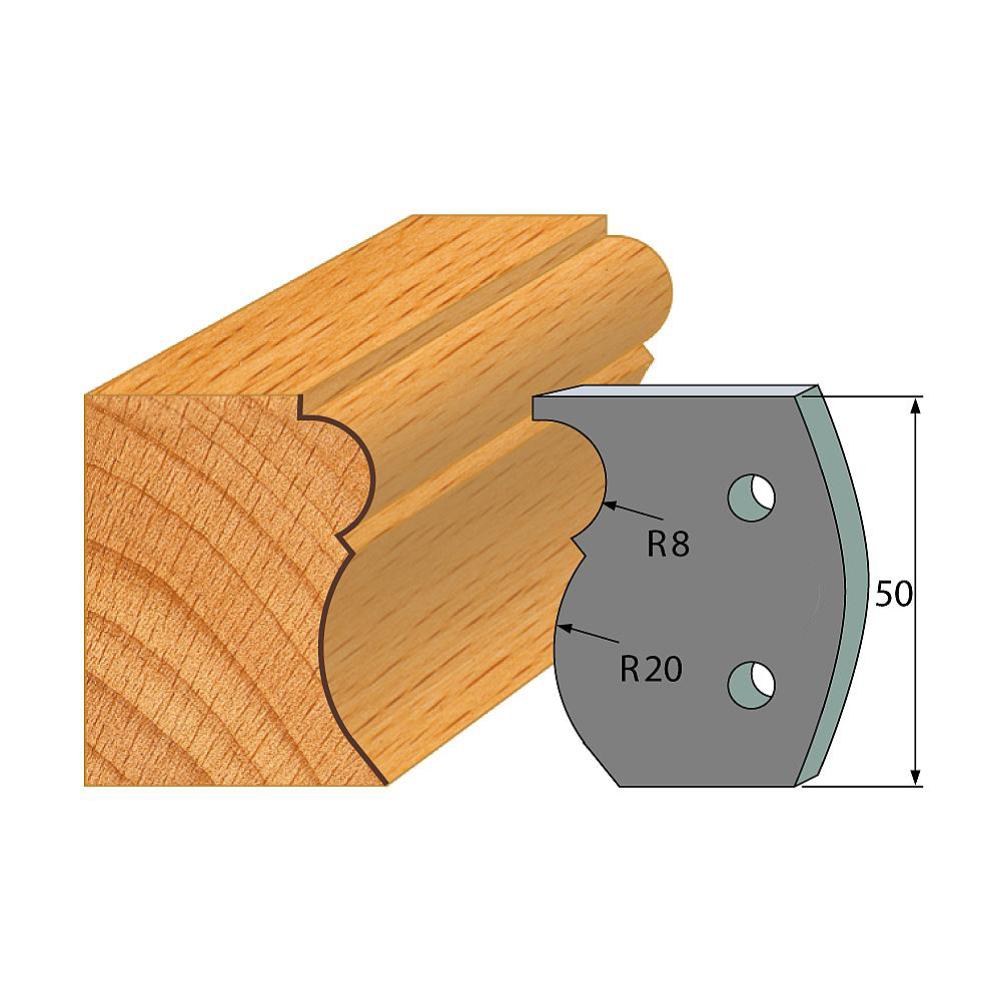 Profil 502 - Abweiser-Paar 50×4 mm SP