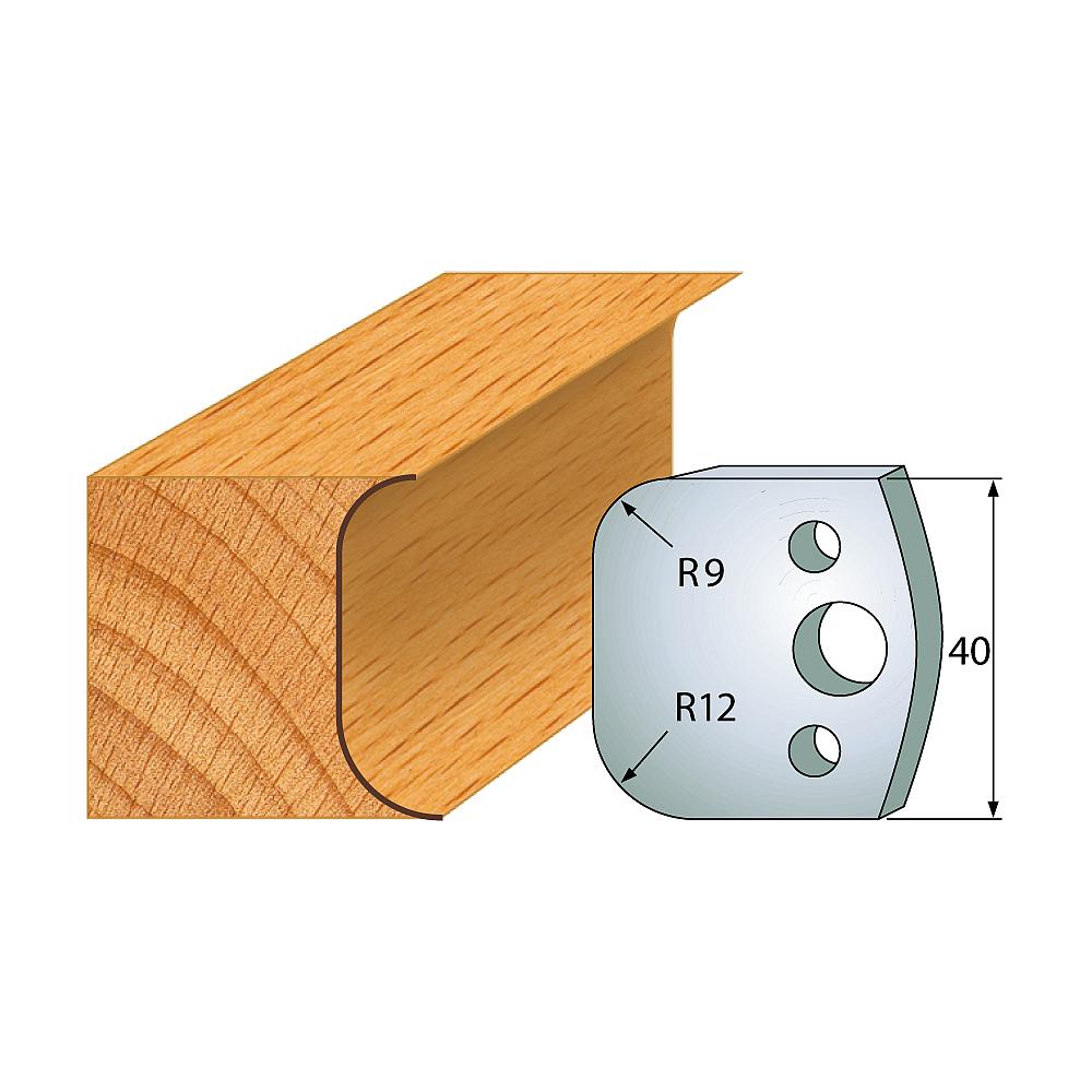 Profil 050 - Profilmesser-Paar 40×4 mm SP