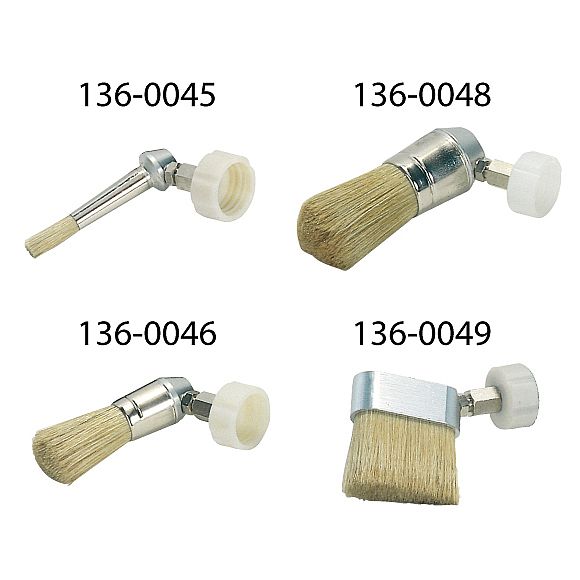 Düse mit Pinsel - 40 mm Durchmesser rund