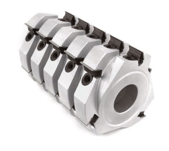 Freud Spiralhobelkopf mit Wendeplatten Ø 125 mm x d40 mm x 78,5 mm