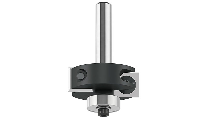 Wendeplatten Falzfräser mit Schaft