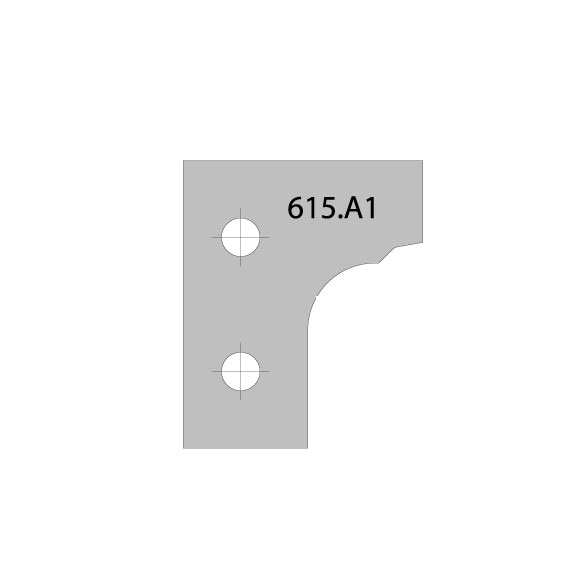 Profilmesser A1 HWM für Fräserkörper C615